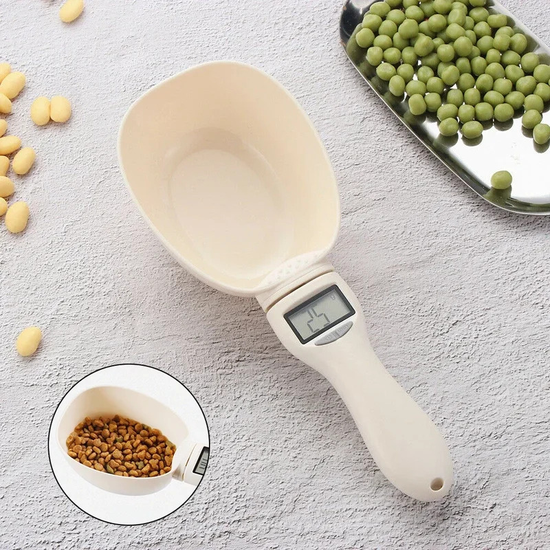 800g Electronic Measuring Spoon Scale – High-Precision Digital Food & Pet Feeding Scale | Kitchen Spoon Scale for Powder, Spices & Pet Nutrition