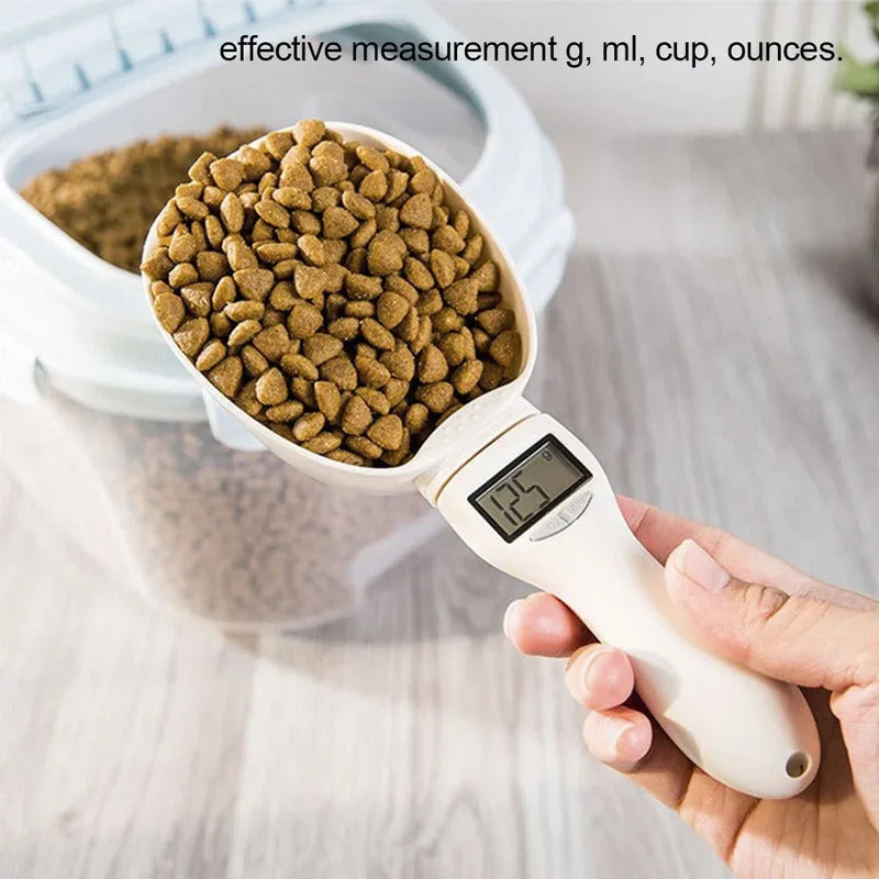 800g Electronic Measuring Spoon Scale – High-Precision Digital Food & Pet Feeding Scale | Kitchen Spoon Scale for Powder, Spices & Pet Nutrition